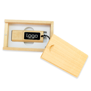 Cá nhân Thiết kế Maple gỗ USB <span class=keywords><strong>Flash</strong></span> Drive trường hợp LED Glowing Light Up USB Pendrive - Product Image 5