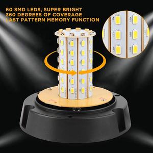 Fabricant d'éclairage vente en gros 60 LED ambre avertissement <span class=keywords><strong>clignotant</strong></span> sécurité d'urgence toit stroboscopique feux de balise pour voiturettes de <span class=keywords><strong>Golf</strong></span> - Product Image 3