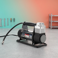 HC673 12V Portable Tire Inflator, 150PSI Heavy-Duty Single Cylinder Car Pump with New Upgrade Design