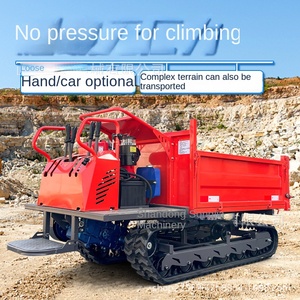 Camión Volquete Hidráulico Todoterreno Wang, Camión Volquete Pequeño para Transporte Agrícola en Montaña, Transportador sobre Orugas - Product Image 2