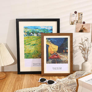 Marco de Fotos de Pared 8K de 4 y 16 Pulgadas, Marco <span class=keywords><strong>para</strong></span> Puzles y Dibujos, Marco Creativo <span class=keywords><strong>para</strong></span> Fotos de Pared, Exhibidor de Mesa A4, Marco de Fotos de Madera Sencillo - Product Image 5
