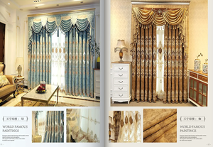 <span class=keywords><strong>Tende</strong></span> stile europeo di lusso <span class=keywords><strong>tende</strong></span> oscuranti 3d di alta qualità per soggiorno cortinas rideau rideaux - Product Image 4