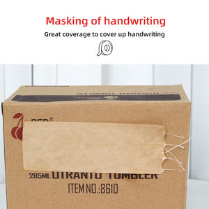 Fiber Reinforced Acrylic Single Sided Water Activated Tape <b>Strong</b> Stickiness for 65kg <b>Boxes</b> Easy Mark Packing Sealing Tape - Product Image 5