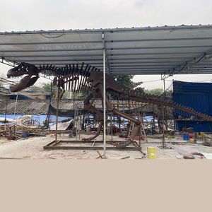 Cuộc sống lớn kích thước T-REX dinosaurio Nhà cung cấp 3D Bảo tàng sợi thủy tinh khủng long <span class=keywords><strong>Skeleton</strong></span> để bán - Product Image 3