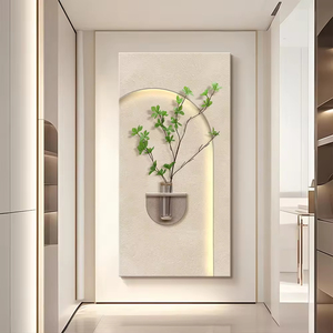 Decorazione moderna per la casa di lusso: dipinti decorativi tridimensionali in arenaria con luci LED per arredare gli interni delle abitazioni - Product Image 4