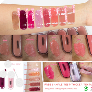 Brillo Labial Vegano al por Mayor, Libre <span class=keywords><strong>de</strong></span> Crueldad Animal, <span class=keywords><strong>de</strong></span> Marca Privada, Cosméticos que Cambian <span class=keywords><strong>de</strong></span> Color, con Acabado Brillante - Product Image 5