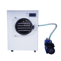 Beste kwaliteit automatische 10kg 15kg vriesdroger voedseldroger lyofilisator met olievrije vacuümpomp 220V/380V USA op voorraad