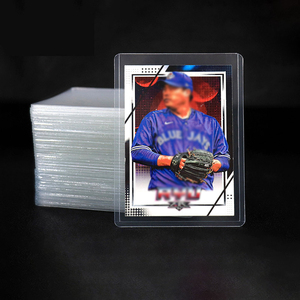 Buste Protettive Rigide in PVC Trasparente 3x4 per Biglietti da Visita con Protezioni per Carte e Senza Chiusura - Product Image 3