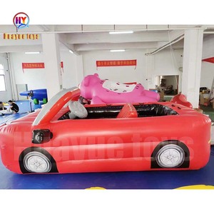 Su misura gonfiabile acqua ToysRed <span class=keywords><strong>barca</strong></span> per auto gonfiabile di Design popolare Automobile acqua <span class=keywords><strong>barca</strong></span> trainabile auto per mare - Product Image 2