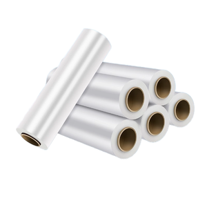 50cm Soft Transparent LLDPE PE Moisture Proof Heat Resistant <b>Stretch</b> <b>Wrap</b> Roll Glossy Shiny Surface Packaging Film - Product Image 1