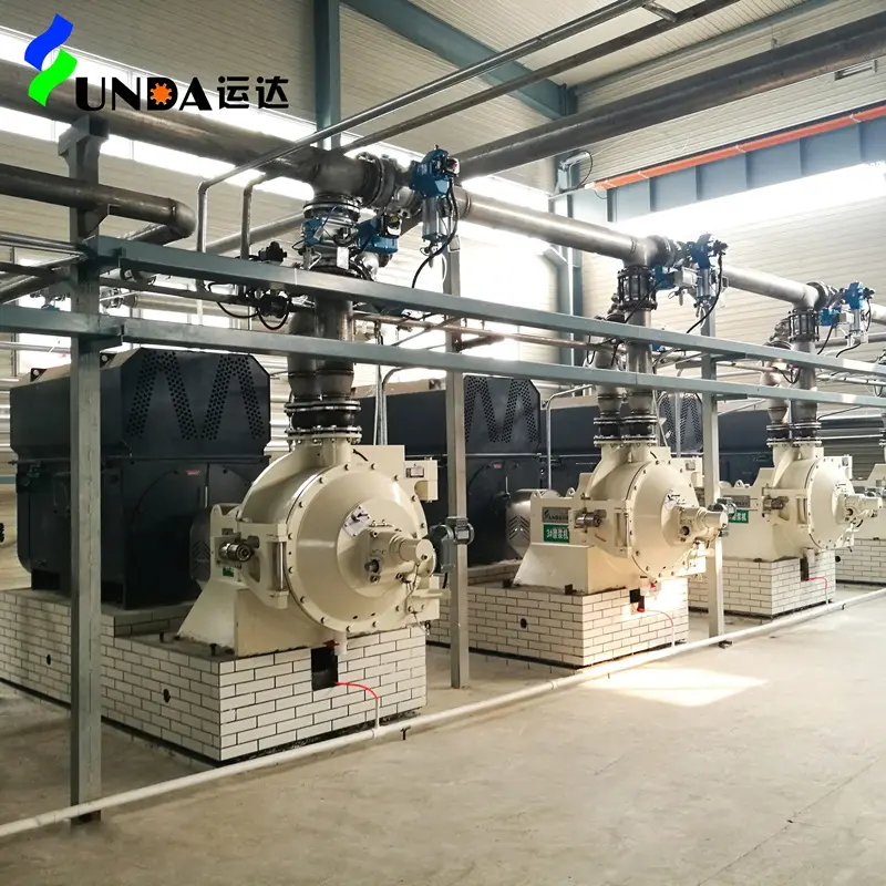 Yunda 2023 Hot sale High Quality 250 T/D Line Bord Line disc refiner deinking machine pulp production line