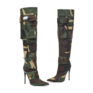 Scarpe da <span class=keywords><strong>donna</strong></span> con <span class=keywords><strong>tacco</strong></span> alto a punta con <span class=keywords><strong>tacco</strong></span> alto a spillo con <span class=keywords><strong>tacco</strong></span> alto con <span class=keywords><strong>tacco</strong></span> a punta stivali lunghi occidentali - Product Image 2