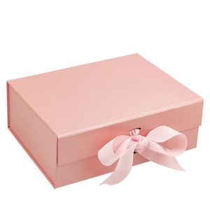 <b>Custom</b> Gift Packaging Box Luxury Cardboard Rigid Flip Folding Magnetic Box for Perfume Package with Ribbon - Product Image 4