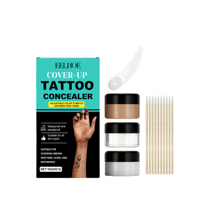 Tattoo-<span class=keywords><strong>Concealer</strong></span>-Set: Körper-Tattoo-Make-up, deckt auf und haftet an der Haut, tragbar für den täglichen Gebrauch. - Product Image 1