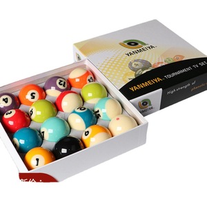 Bolas de billar YANMEIYA, juego de 16 piezas de resina para torneo, para uso en partidos. - Product Image 5