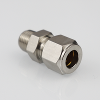 Pulvérisateur FOGGER en laiton argenté haute pression R1/4 9,52 mm 200 bars avec connecteur de valve à filetage mâle QIHONG pour brumisation de jardin extérieur