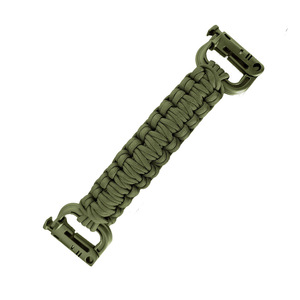 Legums Paracord <b>Braided</b> Handle Nylon Outdoor Backpack <b>Accessory</b> Wear Resistant Cut Resistant Solid Color Neutral Gender - Product Image 2