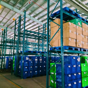 Heavy Duty Selective Pallet <b>Rack</b> <b>Storage</b> System Durable Steel Construction High Capacity Customizable Size <b>for</b> Industrial - Product Image 1