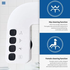 NewR <strong>Bidet</strong> Attachment for Toilet <strong>Bidet</strong> Toilet Seat Attachment With Pressure Controls - Product Image 4