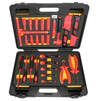 Kit professionnel de couteaux et pinces isolés haute tension, outils à main pour mécaniciens pour l'entretien des véhicules électriques à énergie nouvelle