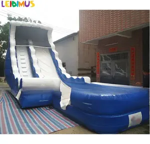 विशाल inflatable बाउंसर हाउस वाटर स्लाइड समुद्र रोवर थीम कूदना पूल के साथ सीस्टल फ्लोटिंग पानी स्लाइड