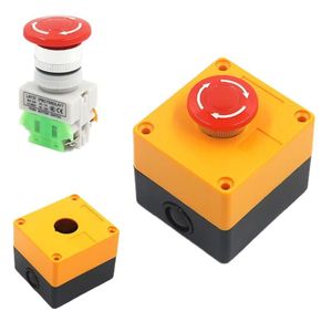 Interrupteur d'arrêt d'urgence Sanri, diamètre 38,5 mm, 24 V 1 A, bouton poussoir en forme de L pour usage industriel - Product Image 4