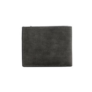 Billetera de Negocios para Hombre Multifuncional de Dos Pliegues Color Arena con Espacio para Billetes, Logo Dorado Claro y Diseño Ligero - Product Image 4