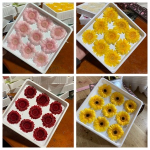 Décoration de mariage à domicile : Fleurs de chrysanthème multicolores longue durée et gerberas éternelles – Vente en gros, approvisionnement en vrac, cadeau - Product Image 5