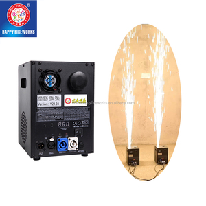 600w control remoto interior llama fría spark stage fuegos artificiales máquina de fuente de - Product Image 1