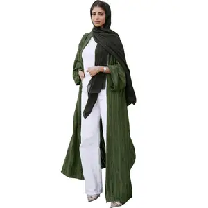 FREE SAMPLE 2023 Vintage cardigan abayaTops For Women's middle east Muslim national costume Kimono Islamic dress