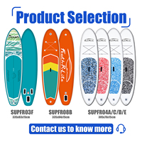 Funwater Dropshipping Planche à pagaie gonflable, planches de surf gonflables, planche à pagaie souple, planche à pagaie debout, planche SUP gonflable