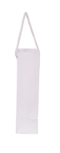 Custom Branded <b>Navy</b> Blue Clothing Shopping Paper <b>Bag</b> with Luxury Style for Supermarket Exhibition Promotion - Product Image 2
