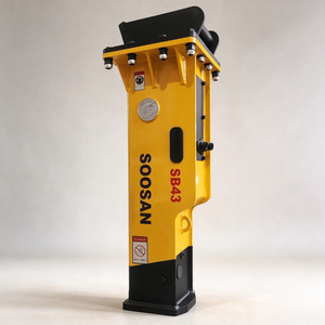 Martillo Hidráulico Silencioso Tipo Caja SB43, Nuevo Cincel de 75 mm para Excavadora de 5-12 Toneladas, Martillo de Demolición - Product Image 1