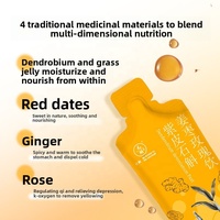 Bevanda Nutriente al Purè di Rosa e Zenzero, Etichetta Privata Personalizzata, Bevande al Purè per Marchi Wellness, Cura del Ciclo Femminile OEM/ODM