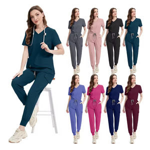 <span class=keywords><strong>Divisa</strong></span> Medica Internazionale per Infermieri, Scrub Versatile con Tecnologia ad Asciugatura Rapida, Logo Personalizzabile, Set di Uniformi alla Moda - Product Image 2