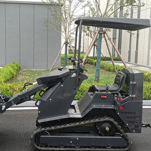 Vente chaude Pas Cher Crawler 390 Mini Skid Steer Loader avec Pilote Hydraulique/Joystick Hydraulique dans le Shandong - Product Image 4