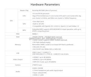 Orange Pi <span class=keywords><strong>5</strong></span> Pro 8 GB Entwicklungsbrett RK3588S 8-Core 64-Bit-CPU Mali-G610 GPU RK806-1 PMU SBC COM Typ-C <span class=keywords><strong>5</strong></span> V <span class=keywords><strong>5</strong></span> A Pi5 8 G RAM LPDDR5 - Product Image 3