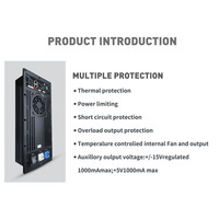 Carte amplificateur de processeur de signal numérique 1000 W circuit de haut-parleur actif de classe D deux canaux pour la fête