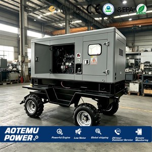 Generador Diésel Silencioso Móvil con Estructura <span class=keywords><strong>de</strong></span> Reducción <span class=keywords><strong>de</strong></span> Ruido <span class=keywords><strong>de</strong></span> 30kva, 40kva, 50kva, 60kva, 100kva, 150kva, 200kva, 250kva - Product Image 1