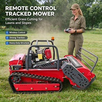 Tondeuse robot autotractée télécommandée à moteur essence/diesel 800/1000/1200mm pour jardin - Excellent service