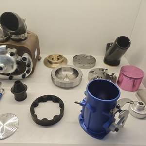 Carcasa de aluminio anodizado mecanizada por CNC de 5 ejes para filtro de aceite de motor, disipador de calor, cubierta de precisión, piezas mecánicas - Product Image 3