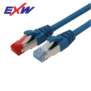 PVC mạng Ethernet 3ft cat6A snaglless không được che chở (UTP) 26 AWG tinh khiết Đồng vá Cáp màu xanh - Product Image 3