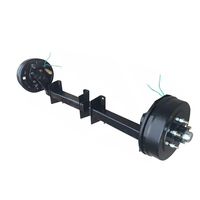 Essieu de torsion pour remorque XME à 5 goujons, personnalisable, 5 boulons, 3500 lb, essieux de torsion pour remorque agricole