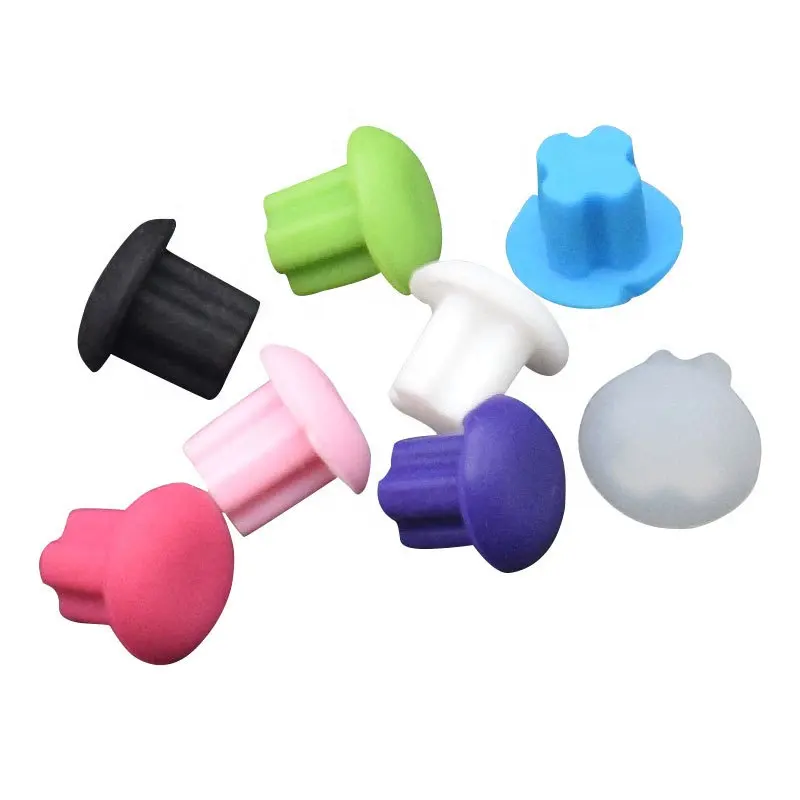 Áudio Um 3.5mm Anti Poeira Stopper Plug /Headphone Port Rubber Áudio Jack Silicone 3.5mm Capa Poeira