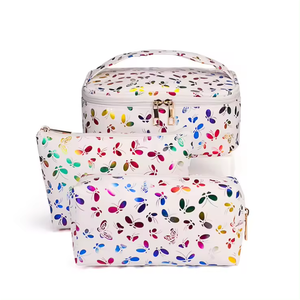 Customized Cosmetic <b>Bag</b> Girl Portable <b>Travel</b> <b>Wash</b> <b>Bag</b> Pu Waterproof Portable Storage <b>Bag</b> - Product Image 3