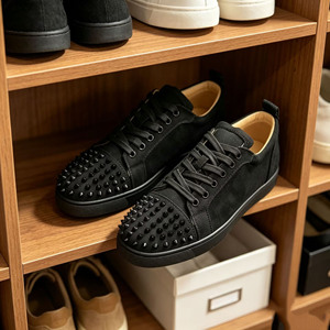 Tendance mode : baskets décontractées en cuir de haute qualité pour hommes, chaussures de sport classiques personnalisables à lacets, personnalisation tendance pour garçons - Product Image 3