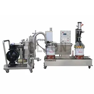 25L için tam otomatik meyve suyu/içecek/meşrubat dolum makinesi/Soda su hacimsel dolum makinesi