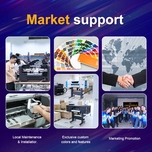 DTF-Drucker mit einer Breite von 60cm mit zwei Düsen und <span class=keywords><strong>Hansen</strong></span>-Platte und Trockenschüttelmaschinen-Set - Product Image 3