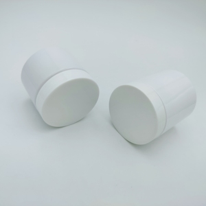 Tùy Chỉnh Tái Chế 50G 100G PP Pet Rỗng Cơ Thể Màu Trắng Chà Bơ Kem <span class=keywords><strong>Container</strong></span> Nhựa Mỹ Phẩm Lọ Với Nắp - Product Image 2