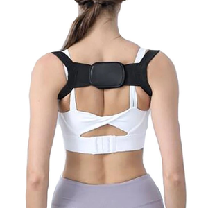 Correcteur de posture dorsal professionnel réglable avec matériau en spandex et nylon pour soulager les douleurs au cou sous les vêtements - Product Image 2